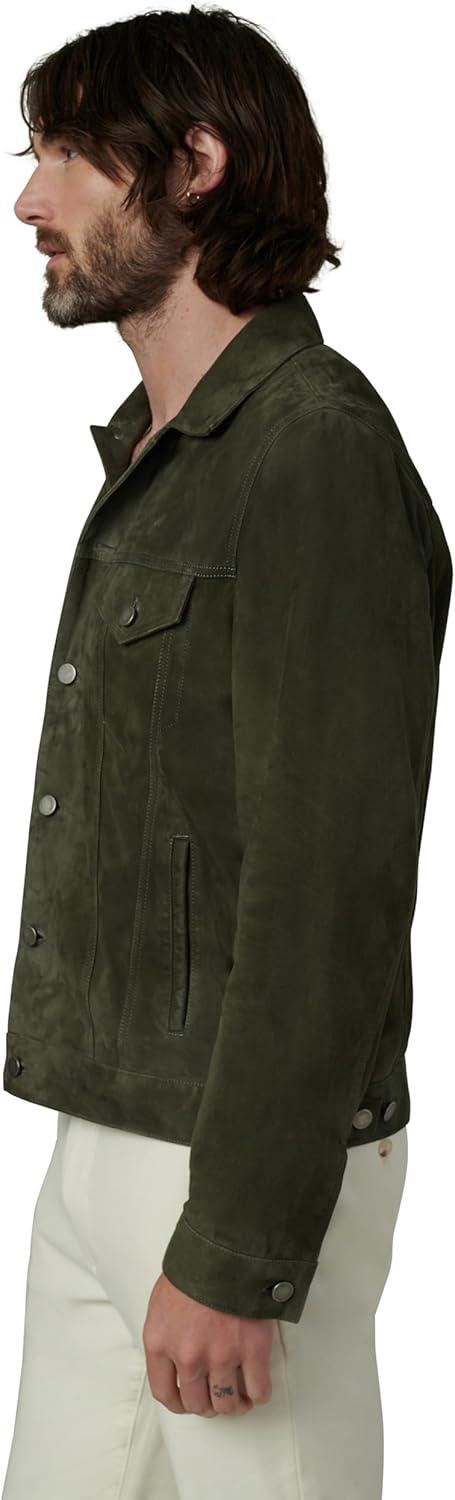 imageJoes Jeans mens Suede JacketDusty Olive