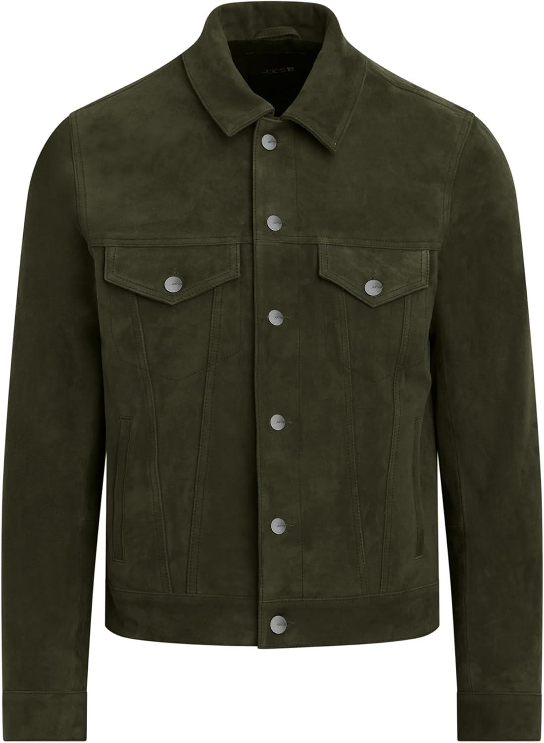 imageJoes Jeans mens Suede JacketDusty Olive