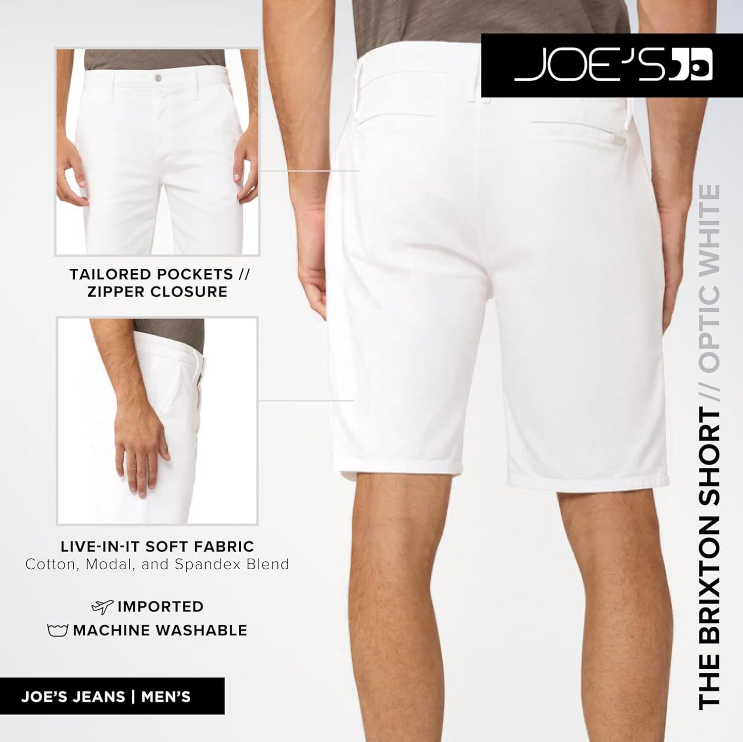 imageJoes Mens Brixton Trouser ShortOptic White