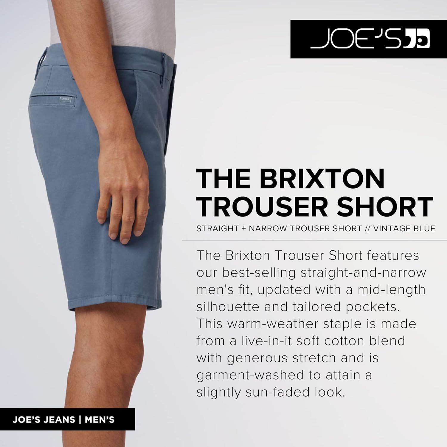 imageJoes Mens Brixton Trouser ShortVintage Blue