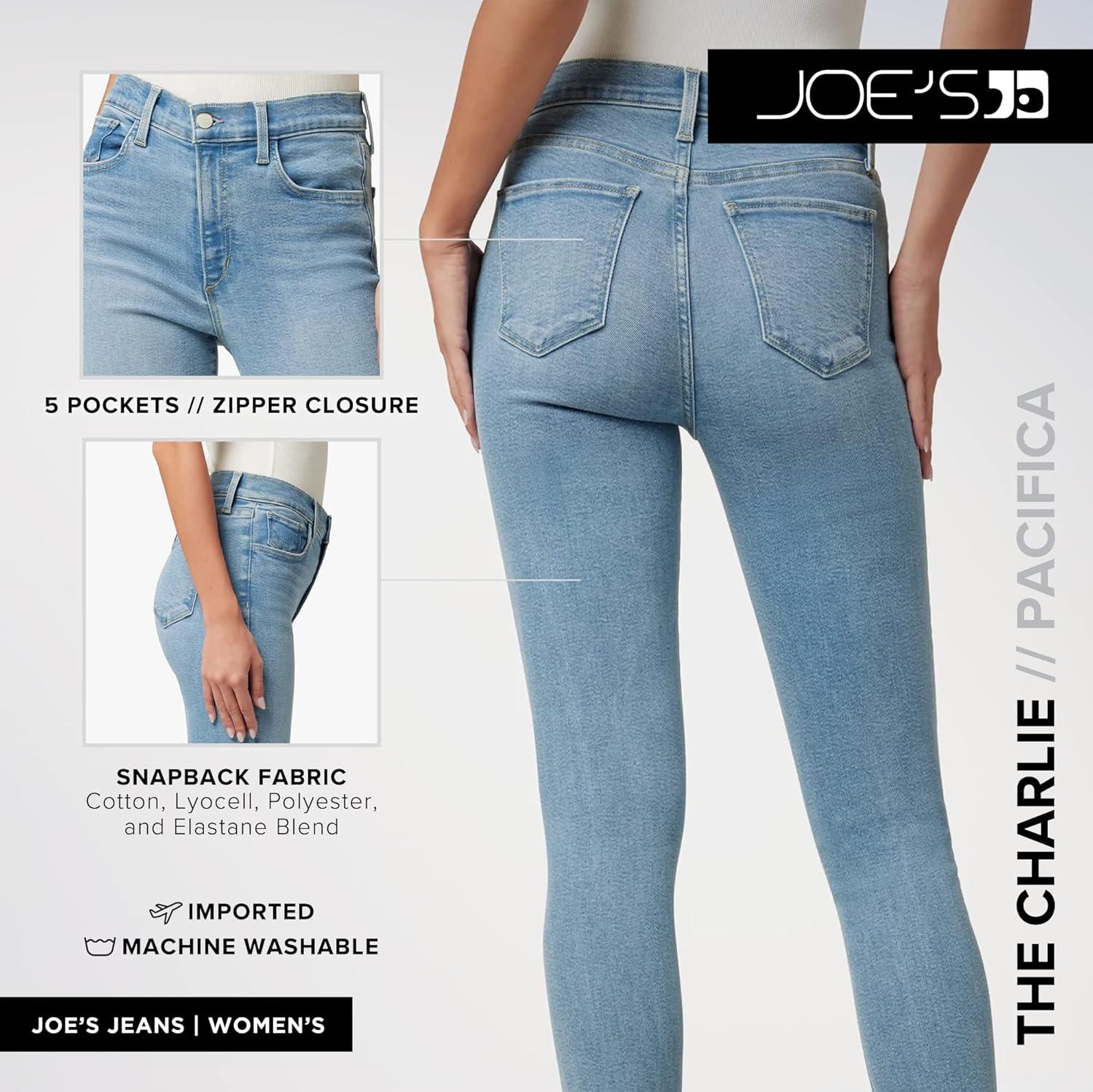 imageJoes Womens Icon Midrise Skinny Crop Color JeanPacifica
