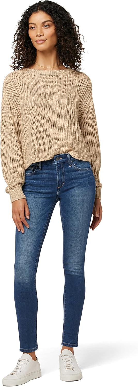 imageJoes Womens Icon Midrise Skinny Crop Color JeanStephaney