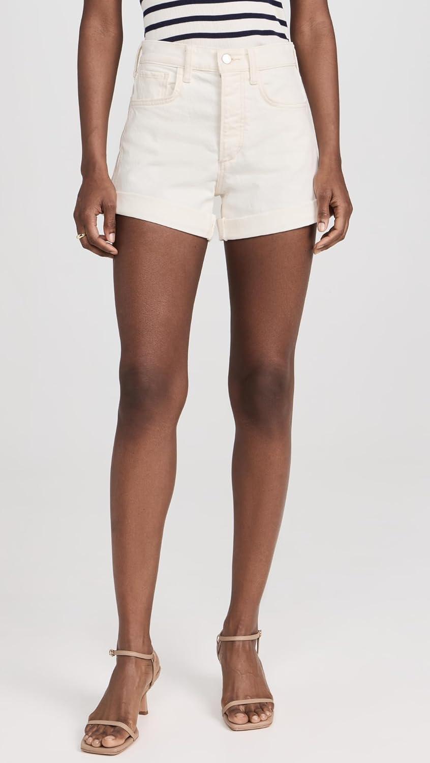 imageJoes Womens The Alex High Rise Fitted Denim ShortMilk
