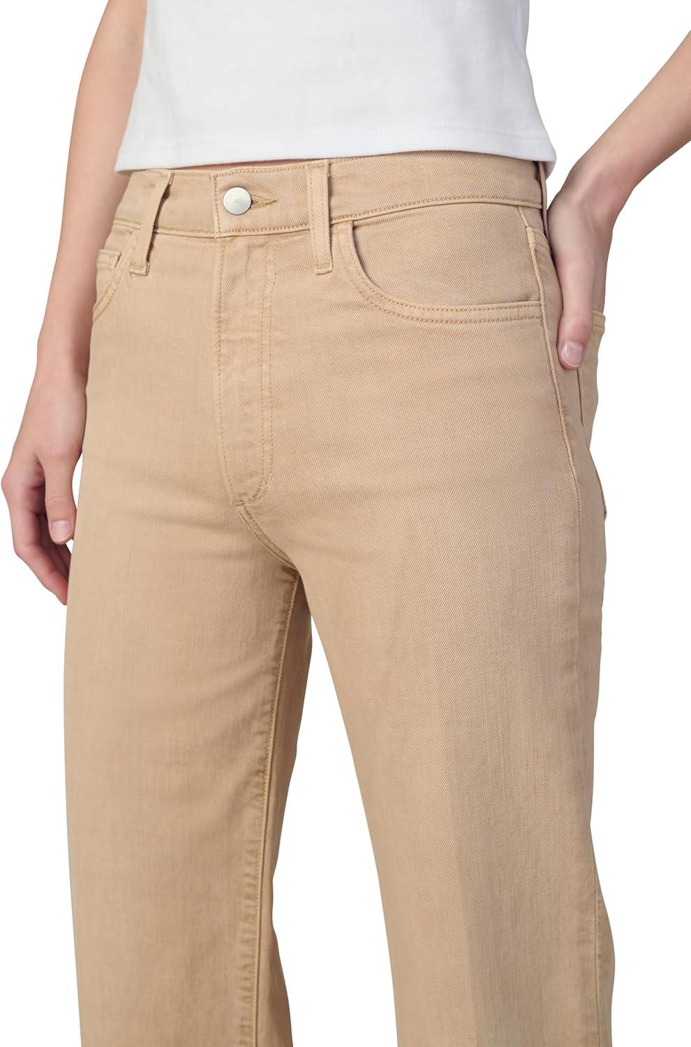 imageJoes Womens The Blake High Rise Crop Wide Leg JeanGinger Root