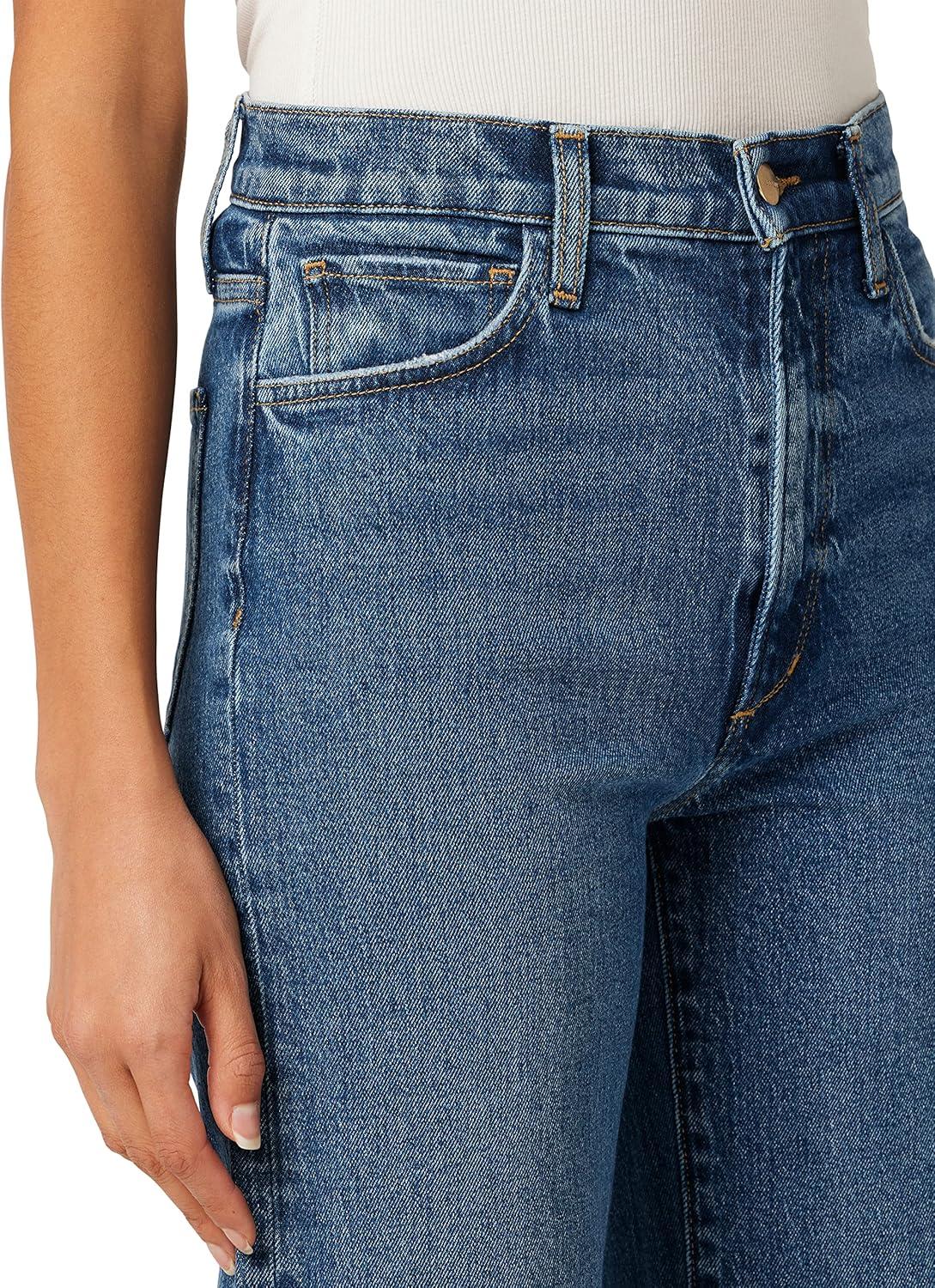 imageJoes Womens The Blake High Rise Crop Wide Leg JeanNo Pressure