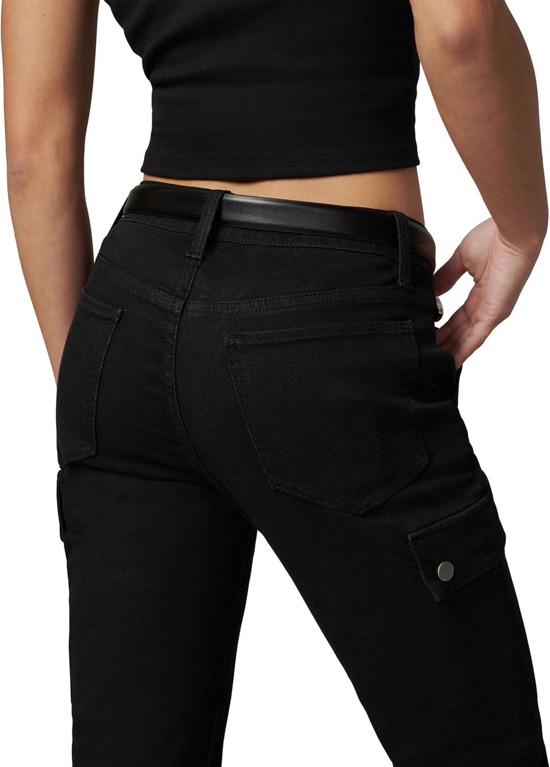 imageJoes Womens The Frankie Cargo Bootcut PetiteBlack