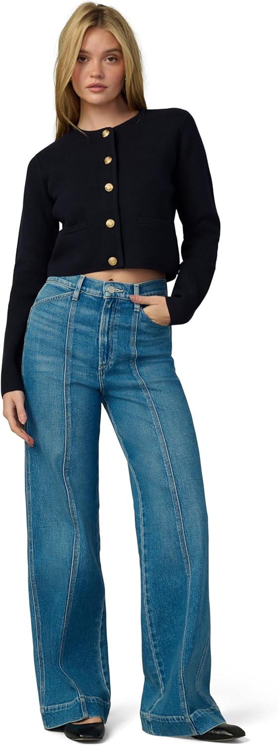 imageJoes Womens The Front Seamed Wide Leg High Rise JeanBiggest Fan