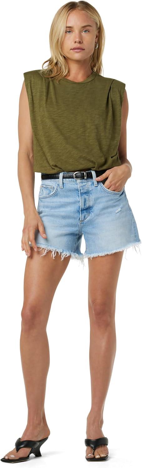 imageJoes Womens The Jessie Relaxed Fit Mid Rise Denim ShortNo Cap