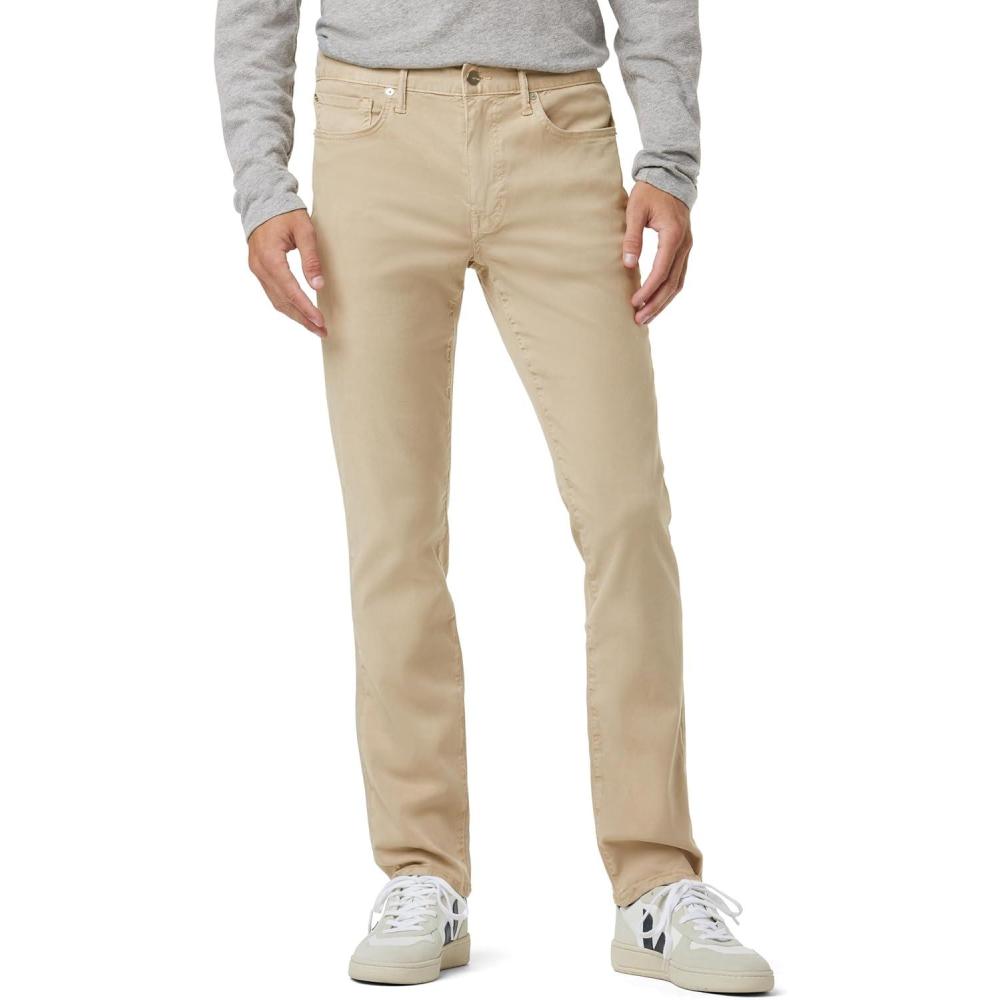 imageJoes Jeans Mens Brixton NonDenim Straight and Narrow Leg Twill PantCobblestone