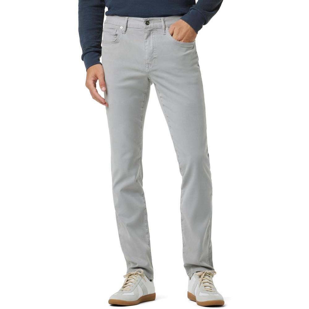 imageJoes Jeans Mens Brixton NonDenim Straight and Narrow Leg Twill PantUltimate Grey