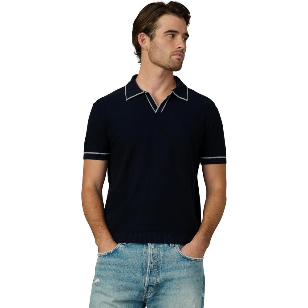 imageJoes Jeans Mens Jimmy Sweater PoloTrue Navy