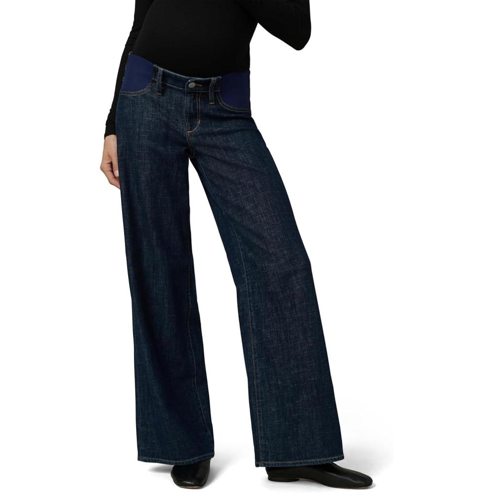 imageJoes Jeans Womens Lou Wide Leg Maternity JeansOut of Control