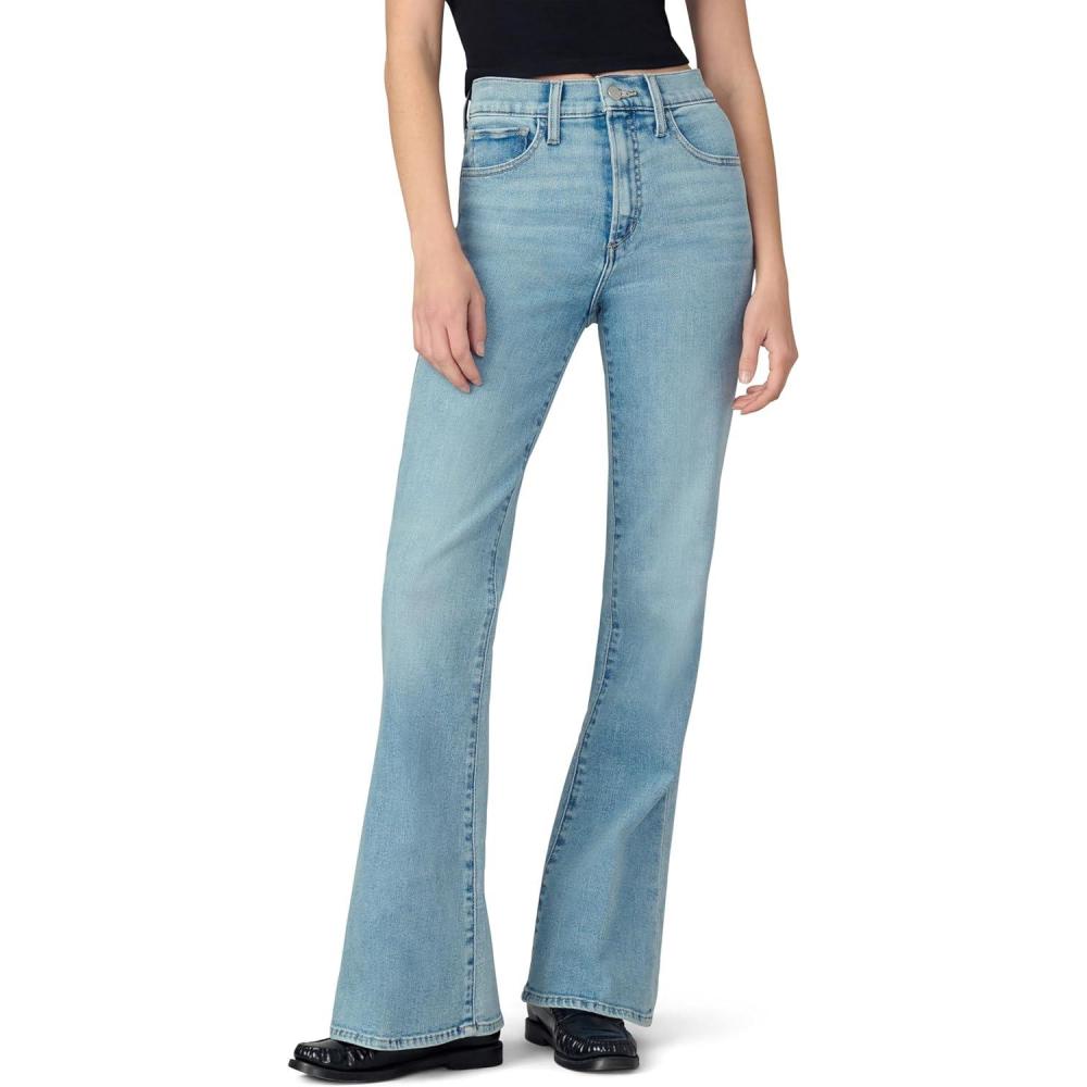 imageJoes Jeans Womens Molly Petite High Rise Flared JeanRiveting