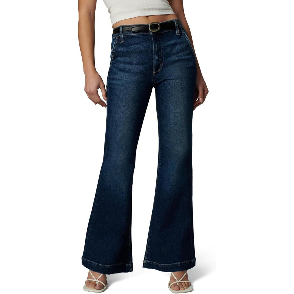 imageJoes Jeans Womens Molly Petite High Rise Flared JeanWind Swept