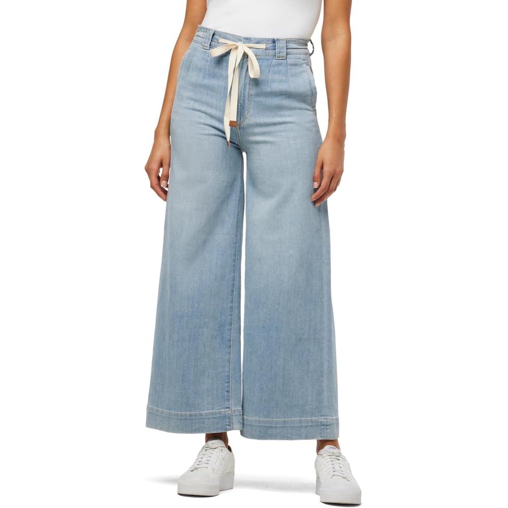 imageJoes Jeans Womens The Addison Wide Leg PantAdmiration Weightless Denim