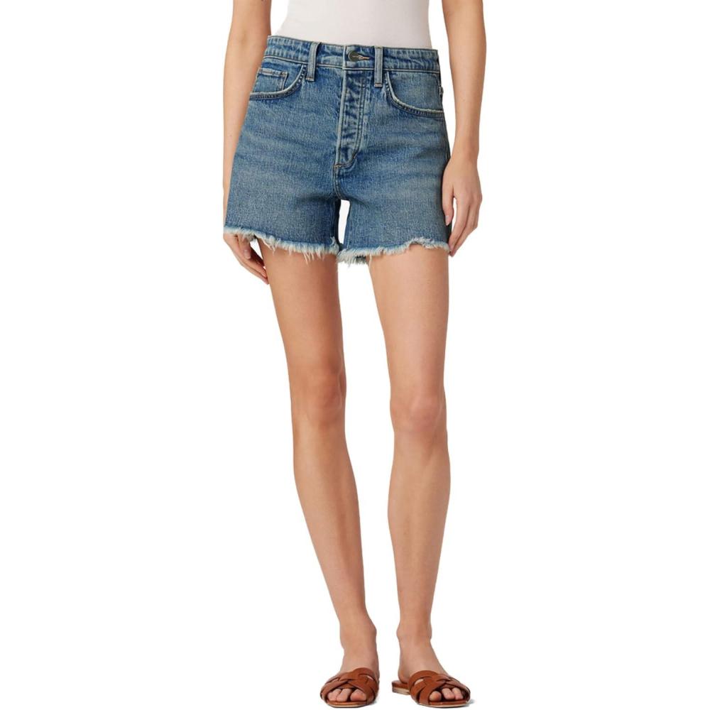 imageJoes Jeans Womens The Jessie Relaxed Short W Fray HemNot Your Babe