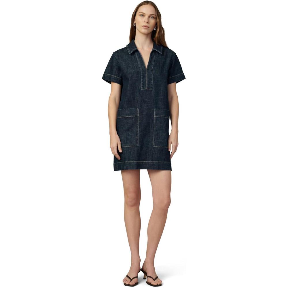 imageJoes Jeans Womens The Lillian Mini Denim DressOut of Control