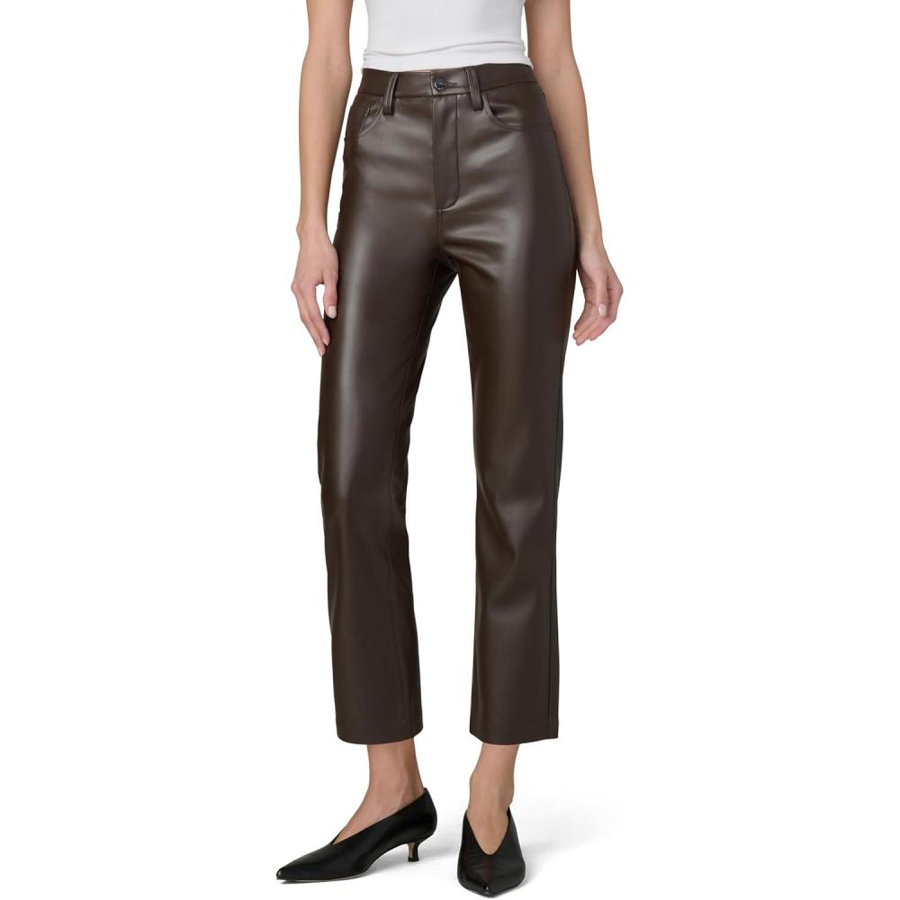 imageJoes Jeans Womens The Margot High Rise Slim Fit Ankle JeanDark Chocolate