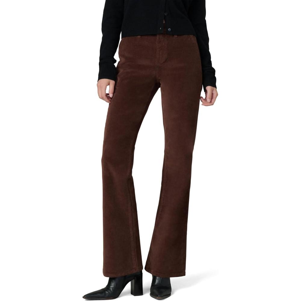 imageJoes Jeans Womens The Provocateur Petite Mid Rise Bootcut JeanChocolate