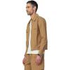 Joe’s Jeans Men’s Modern Utilitarian Zip Shirt(Whiskey)
