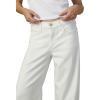 Joe’s Jeans Women’s Lou Low Rise Petite Wide Leg Jeans(White)