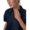 Joe’s Jeans Womens The Lillian Denim Popover Shirt(Out of Control)