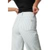 Joe’s Jeans Womens The Mia High Rise Wide Leg Ankle Jean(Rail Road Stripe)