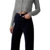 Joe’s Jeans Womens The Mia High Rise Wide Leg Jean(Maritime Blue Velveteen)