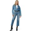 Joe’s Women’s The Classic Button Down Denim Long Sleeve Shirt(Cloud Nine)