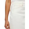 Joe’s Women’s The Eva High Rise Maxi Denim Skirt with Front Slit(Milk)
