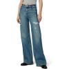 Joe’s Jeans Womens The Mia High Rise Wide Leg Jean(Showdown Destruct)