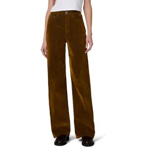 Joe’s Jeans Womens The Mia High Rise Wide Leg Jean(Bronze Brown)