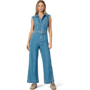 Joe’s Jeans Womens The Pasha Sleeveless Denim Jumpsuit(Stand By)