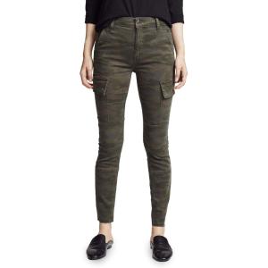 Joe’s Womens Icon Midrise Skinny Crop Color Jean(Green Camo)