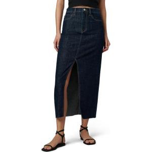 Joe’s Women’s The Eva High Rise Maxi Denim Skirt with Front Slit(Out of Control)