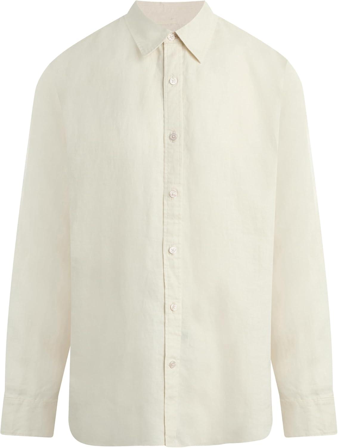 imageJoes Jeans Mens Jakob Linen ShirtSea Salt