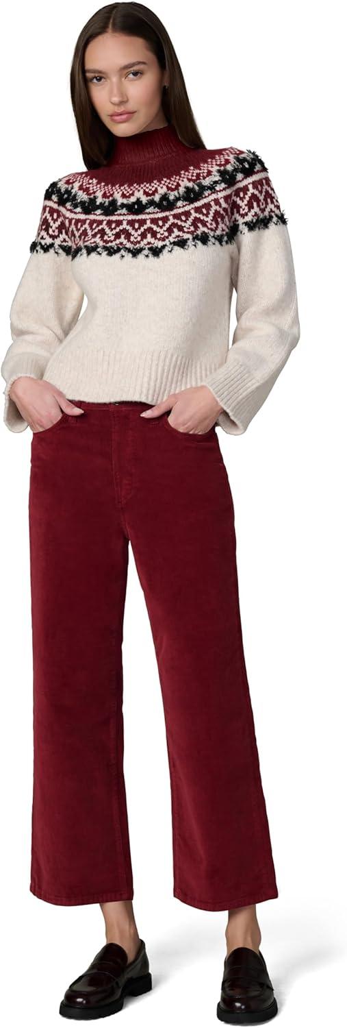 imageJoes Jeans Womens The Blake High Rise Wide Leg CorduroySyrah