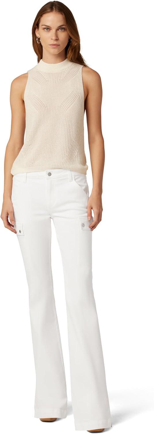 imageJoes Jeans Womens The Frankie Cargo BootcutWhite