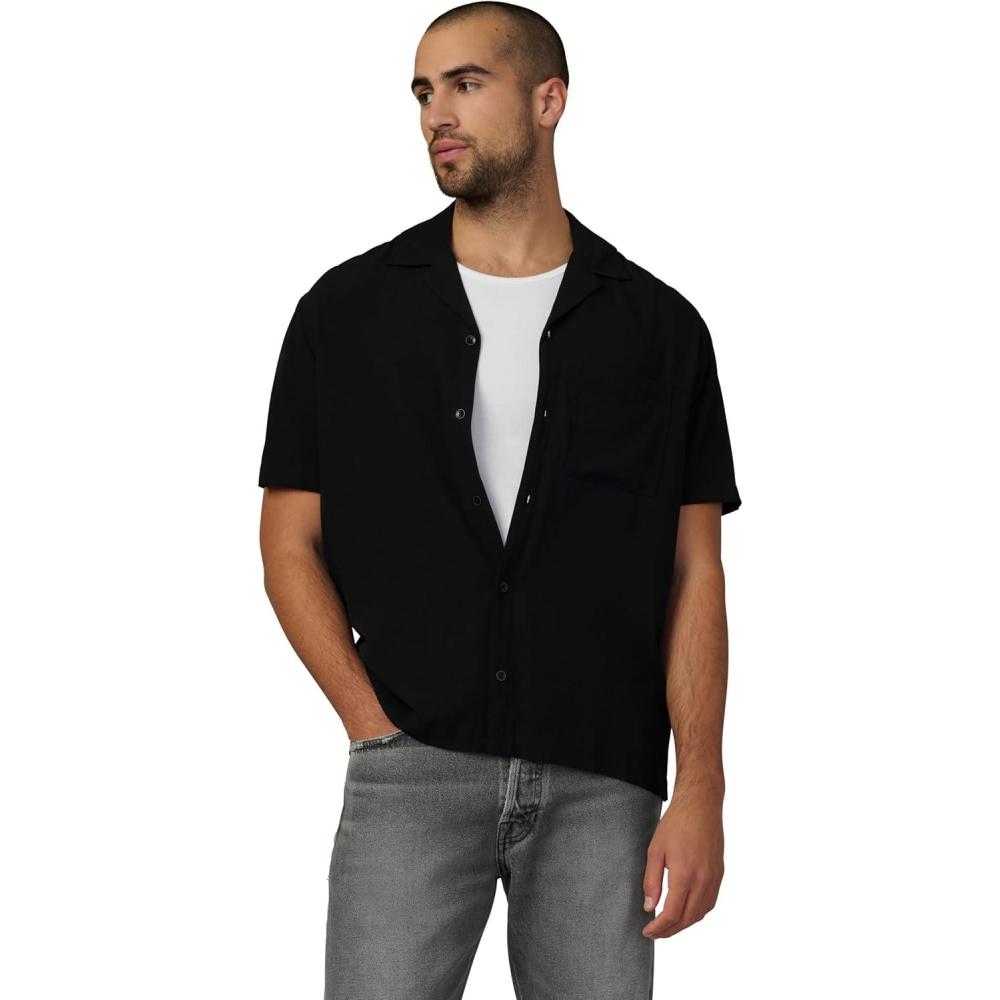 imageJoes Jeans Mens Camp Shirt Black