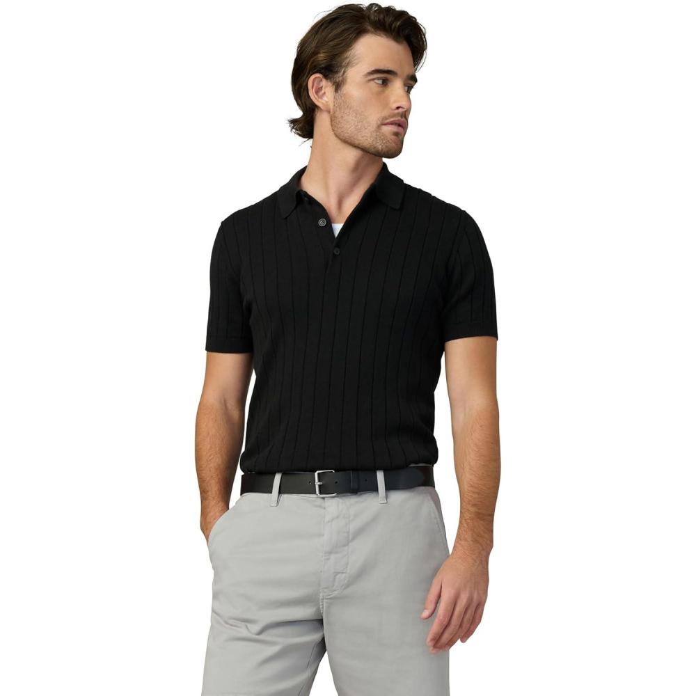 imageJoes Jeans Mens Guy Polo SweaterBlack