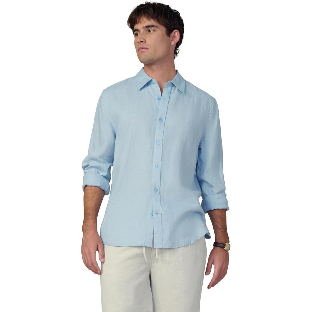 imageJoes Jeans Mens Jakob Linen ShirtPoolside
