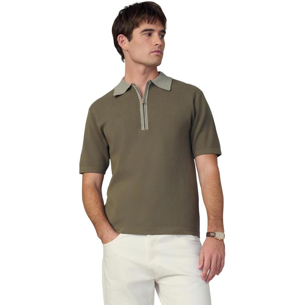 imageJoes Jeans Mens Retro Polo ShirtLichen