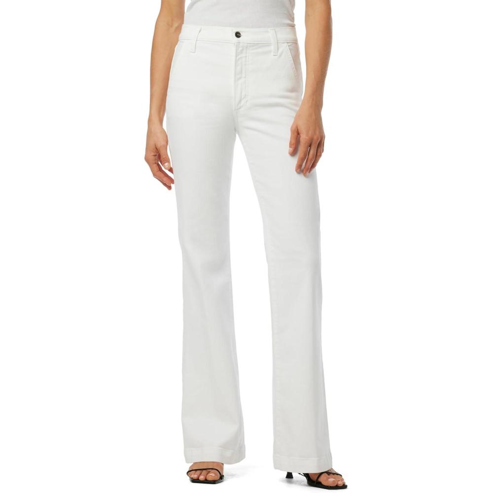 imageJoes Jeans Womens The Molly High Rise Flare JeanSolid White