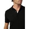 Joe’s Jeans Men’s Guy Polo Sweater(Black)
