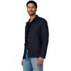 Joe’s Jeans Men’s Hemingway Blazer Linen Button Down with Pockets(Black)