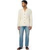Joe’s Jeans Men’s Hemingway Blazer Linen Button Down with Pockets(Papyrus)