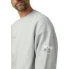 Joe’s Jeans Men’s Relaxed Crewneck Sweatshirt(Light Heather Grey)