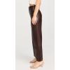 Joe’s Jeans Women’s The Mia Vegan Leather Crop Trouser(Coffee Bean)