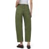Joe’s Women’s The High Rise Double Pocket Barrel Jean(Winter Moss)