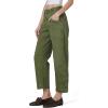 Joe’s Women’s The High Rise Double Pocket Barrel Jean(Winter Moss)
